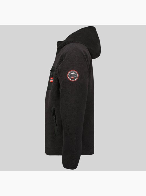 Giacca in pile con zip e cappuccio udaf – geographical norway - Kiabi Giacca in pile con zip e cappuccio udaf – geographical norway - Kiabi