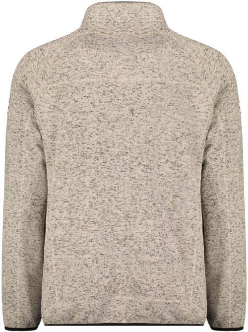 Giacca in pile con zip e collo alto titleak – canadian peak - Kiabi