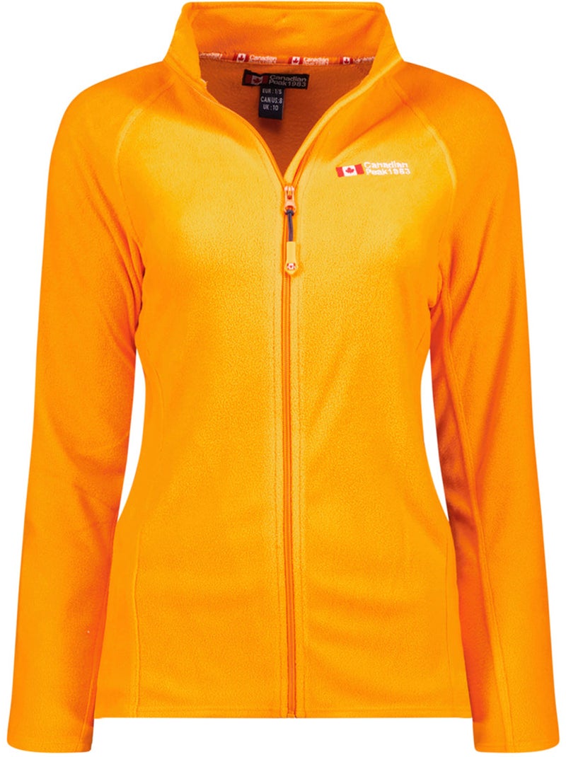 Giacca in pile con zip e collo alto tugeak – canadian peak Arancione - Kiabi