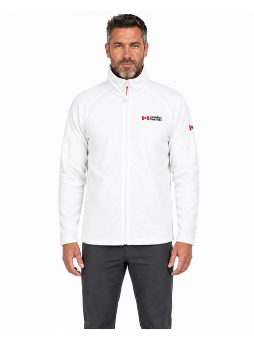 Giacca in pile con zip e collo alto tugeak – canadian peak - Kiabi