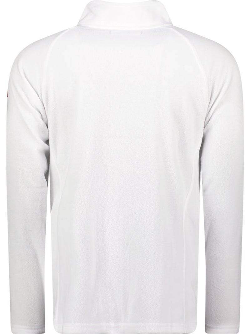 Giacca in pile con zip e collo alto tugeak – canadian peak Bianco - Kiabi
