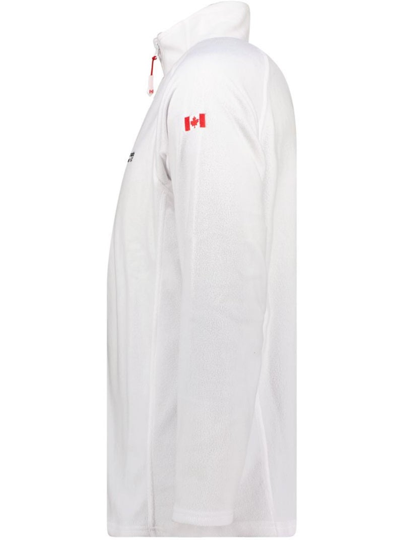 Giacca in pile con zip e collo alto tugeak – canadian peak Bianco - Kiabi