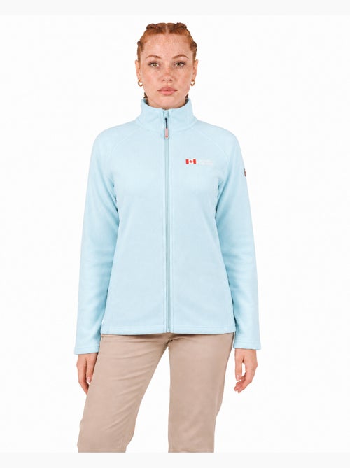 Giacca in pile con zip e collo alto tugeak – canadian peak - Kiabi Giacca in pile con zip e collo alto tugeak – canadian peak - Kiabi