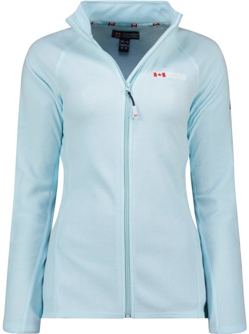 Giacca in pile con zip e collo alto tugeak – canadian peak - Kiabi Giacca in pile con zip e collo alto tugeak – canadian peak - Kiabi