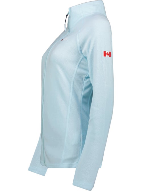 Giacca in pile con zip e collo alto tugeak – canadian peak - Kiabi Giacca in pile con zip e collo alto tugeak – canadian peak - Kiabi