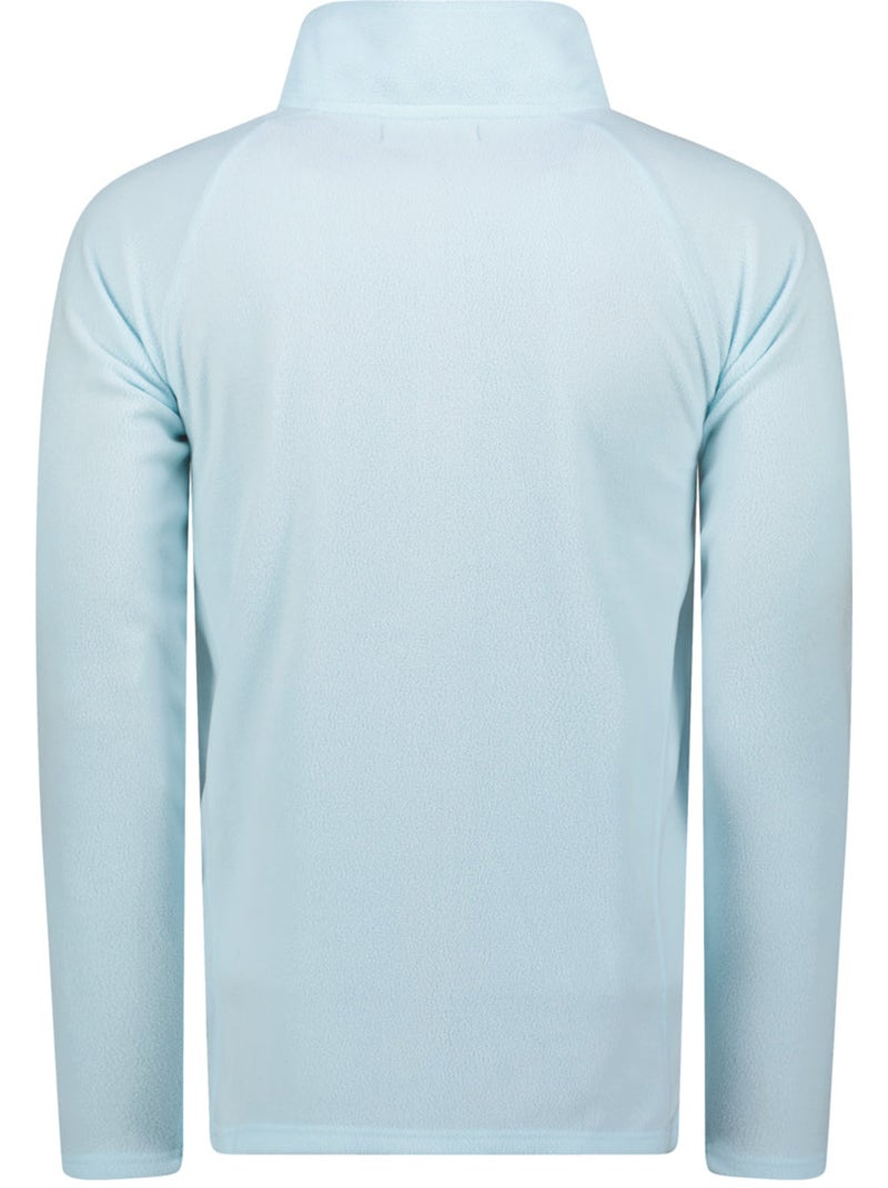 Giacca in pile con zip e collo alto tugeak – canadian peak Blu cielo - Kiabi