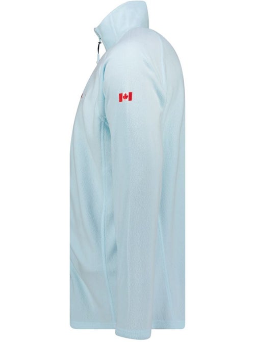 Giacca in pile con zip e collo alto tugeak – canadian peak - Kiabi