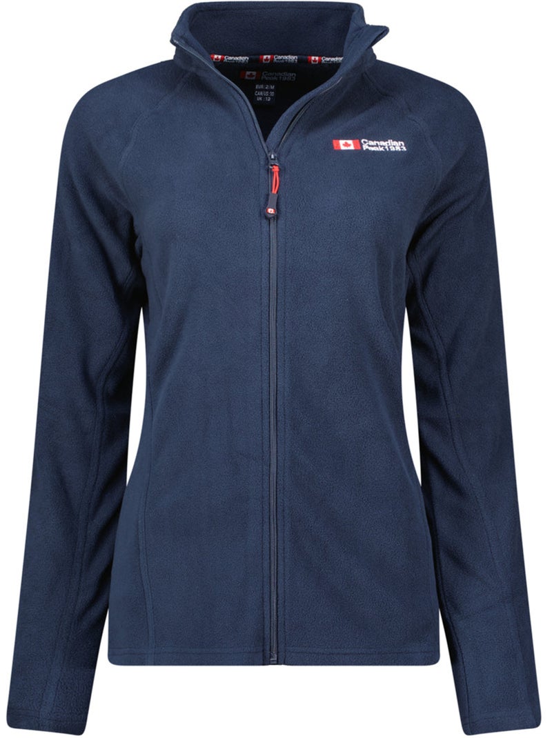 Giacca in pile con zip e collo alto tugeak – canadian peak Blu marino - Kiabi