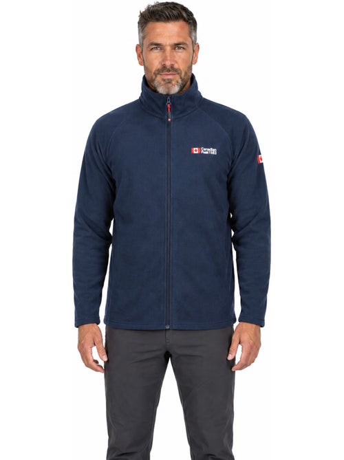 Giacca in pile con zip e collo alto tugeak – canadian peak - Kiabi
