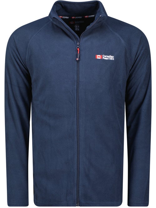 Giacca in pile con zip e collo alto tugeak – canadian peak - Kiabi