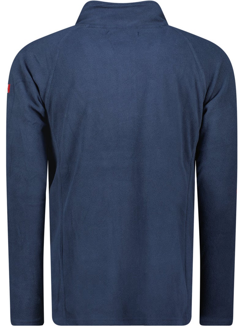 Giacca in pile con zip e collo alto tugeak – canadian peak Blu marino - Kiabi