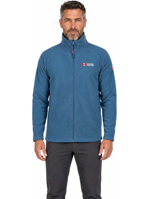 Giacca in pile con zip e collo alto tugeak – canadian peak - Kiabi