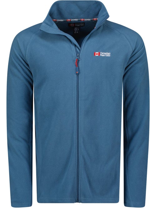 Giacca in pile con zip e collo alto tugeak – canadian peak - Kiabi