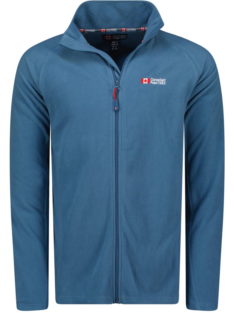 Giacca in pile con zip e collo alto tugeak – canadian peak Blu petrolio - Kiabi