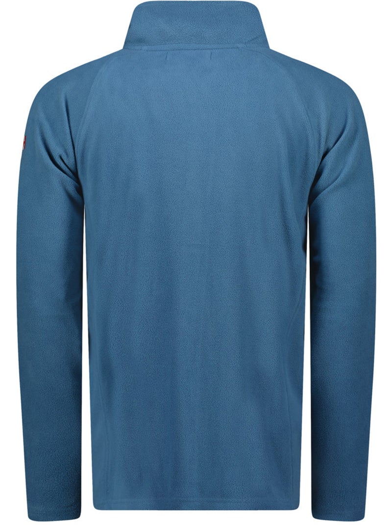 Giacca in pile con zip e collo alto tugeak – canadian peak Blu petrolio - Kiabi