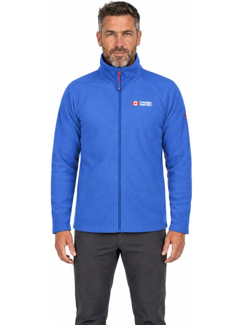 Giacca in pile con zip e collo alto tugeak – canadian peak - Kiabi