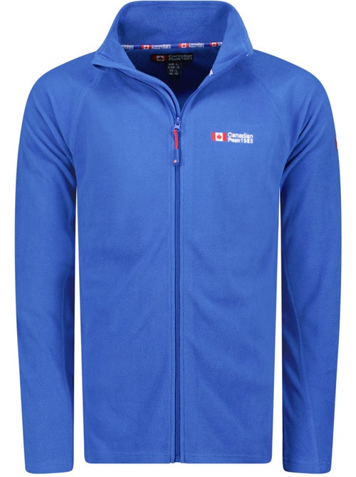 Giacca in pile con zip e collo alto tugeak – canadian peak - Kiabi
