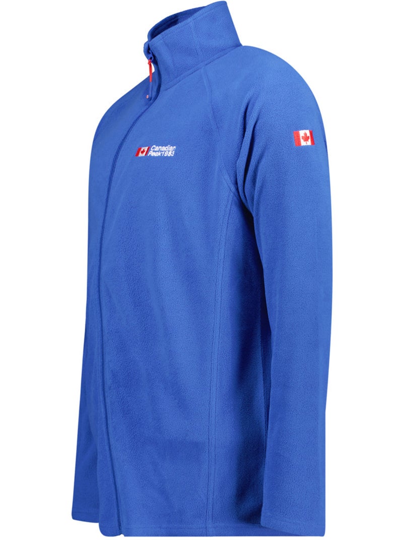 Giacca in pile con zip e collo alto tugeak – canadian peak Blu reale - Kiabi