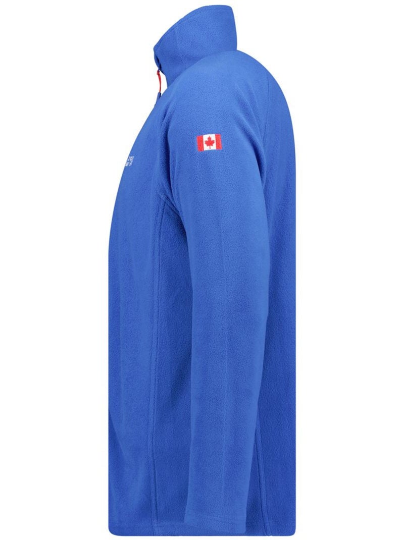 Giacca in pile con zip e collo alto tugeak – canadian peak Blu reale - Kiabi