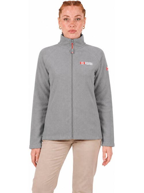 Giacca in pile con zip e collo alto tugeak – canadian peak - Kiabi Giacca in pile con zip e collo alto tugeak – canadian peak - Kiabi