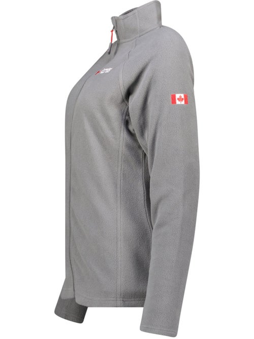 Giacca in pile con zip e collo alto tugeak – canadian peak - Kiabi Giacca in pile con zip e collo alto tugeak – canadian peak - Kiabi