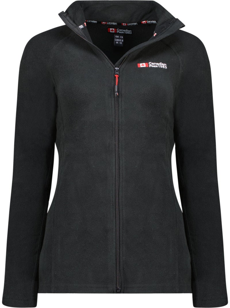 Giacca in pile con zip e collo alto tugeak – canadian peak Nero - Kiabi