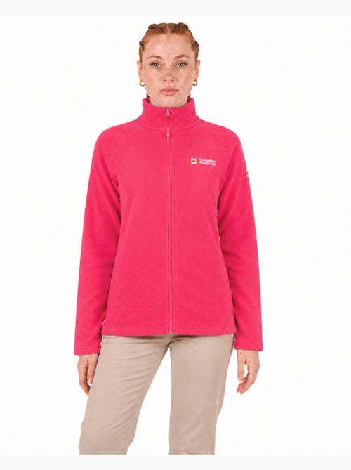 Giacca in pile con zip e collo alto tugeak – canadian peak - Kiabi Giacca in pile con zip e collo alto tugeak – canadian peak - Kiabi