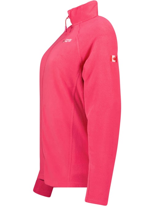 Giacca in pile con zip e collo alto tugeak – canadian peak - Kiabi Giacca in pile con zip e collo alto tugeak – canadian peak - Kiabi