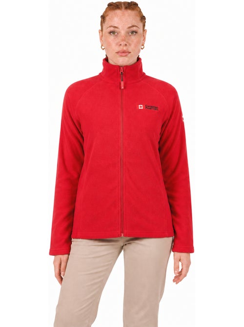 Giacca in pile con zip e collo alto tugeak – canadian peak - Kiabi Giacca in pile con zip e collo alto tugeak – canadian peak - Kiabi