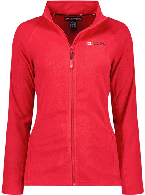 Giacca in pile con zip e collo alto tugeak – canadian peak - Kiabi Giacca in pile con zip e collo alto tugeak – canadian peak - Kiabi