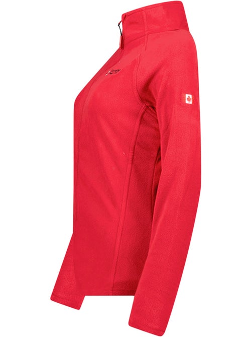 Giacca in pile con zip e collo alto tugeak – canadian peak - Kiabi Giacca in pile con zip e collo alto tugeak – canadian peak - Kiabi