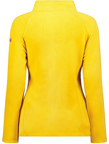 Giacca in pile con zip e collo alto tugeak – canadian peak