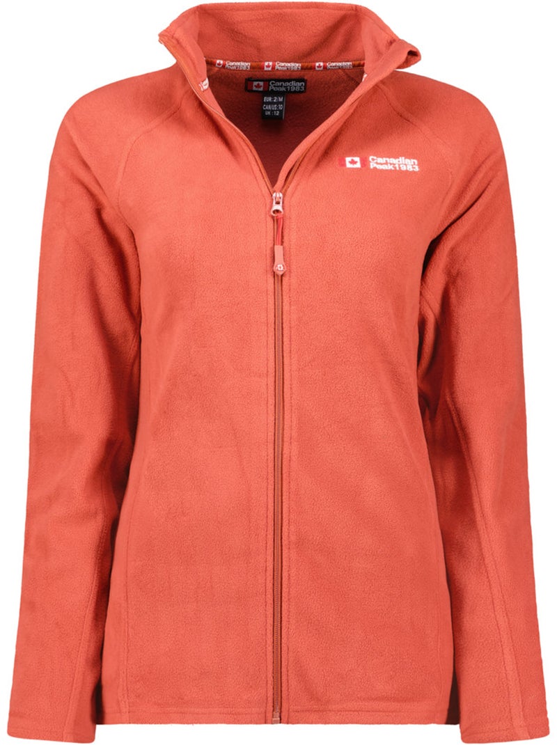 Giacca in pile con zip e collo alto tugeak – canadian peak Terracotta - Kiabi
