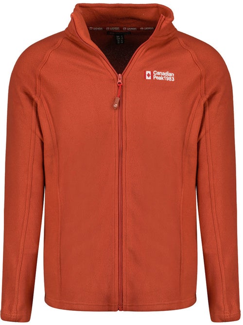 Giacca in pile con zip e collo alto tugeak – canadian peak - Kiabi