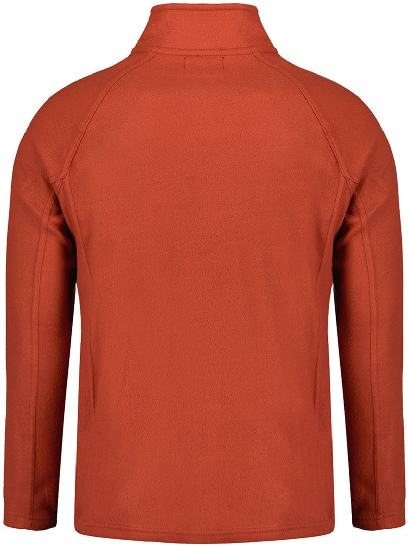 Giacca in pile con zip e collo alto tugeak – canadian peak Terracotta - Kiabi