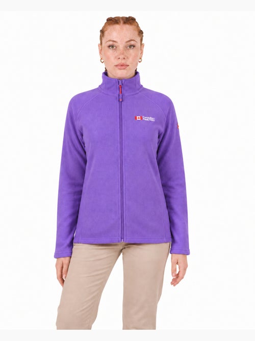 Giacca in pile con zip e collo alto tugeak – canadian peak - Kiabi Giacca in pile con zip e collo alto tugeak – canadian peak - Kiabi