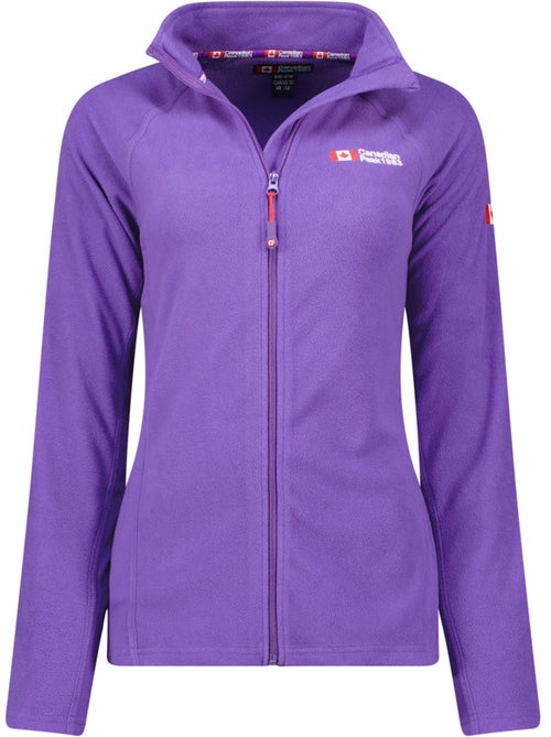 Giacca in pile con zip e collo alto tugeak – canadian peak - Kiabi Giacca in pile con zip e collo alto tugeak – canadian peak - Kiabi