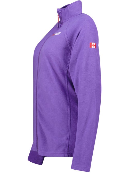 Giacca in pile con zip e collo alto tugeak – canadian peak - Kiabi Giacca in pile con zip e collo alto tugeak – canadian peak - Kiabi