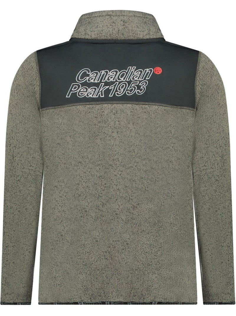 Giacca in pile con zip tickaeleak – canadian peak Grigio scuro - Kiabi