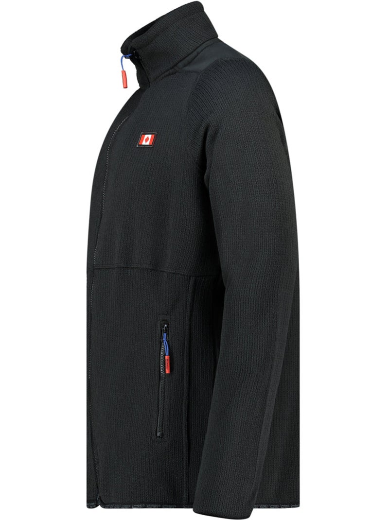 Giacca in pile con zip tickaeleak – canadian peak Nero - Kiabi
