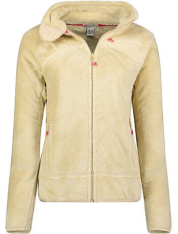 Giacca in pile con zip udilas – canadian peak
