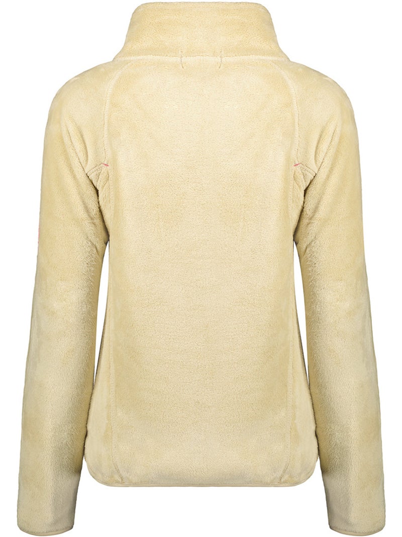 Giacca in pile con zip udilas – canadian peak Beige - Kiabi