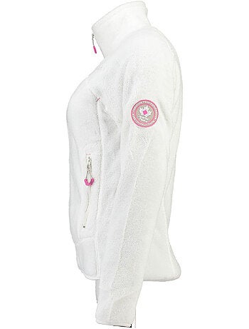 Giacca in pile con zip udilas – canadian peak