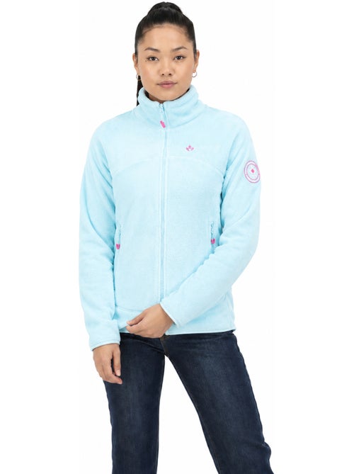 Giacca in pile con zip udilas – canadian peak - Kiabi Giacca in pile con zip udilas – canadian peak - Kiabi