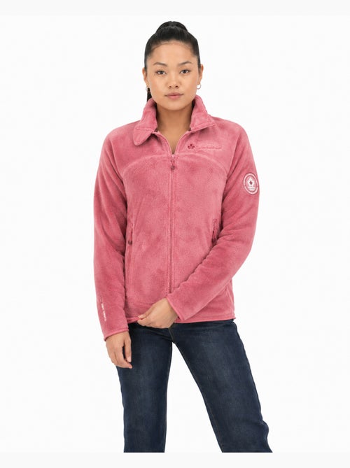 Giacca in pile con zip udilas – canadian peak - Kiabi Giacca in pile con zip udilas – canadian peak - Kiabi