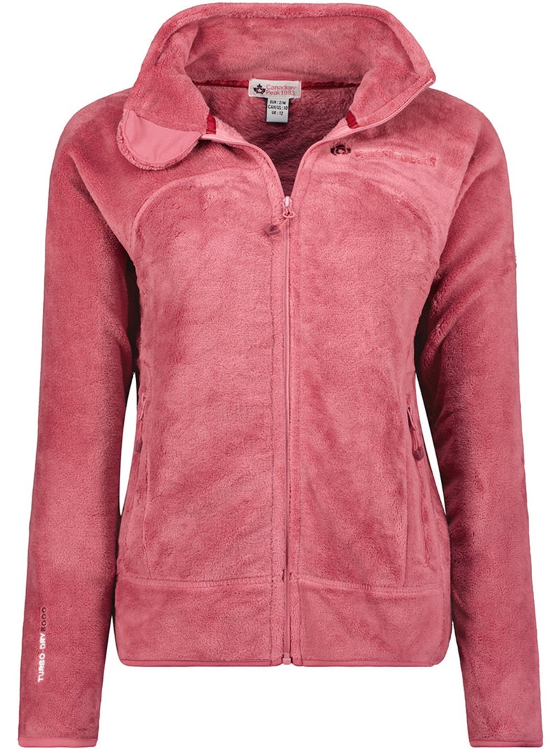 Giacca in pile con zip udilas – canadian peak Blu ghiacciato - Kiabi