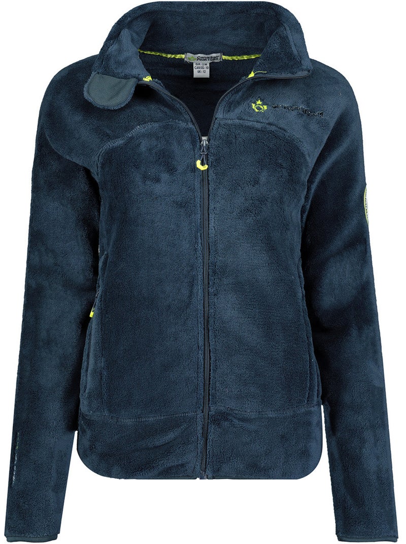 Giacca in pile con zip udilas – canadian peak Blu marino - Kiabi
