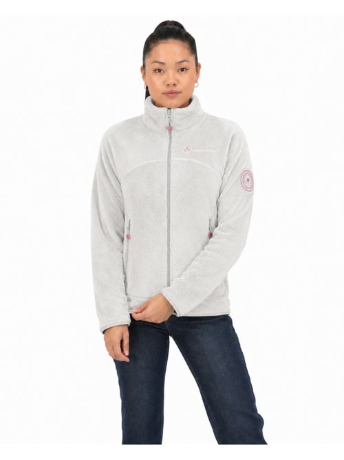 Giacca in pile con zip udilas – canadian peak - Kiabi Giacca in pile con zip udilas – canadian peak - Kiabi