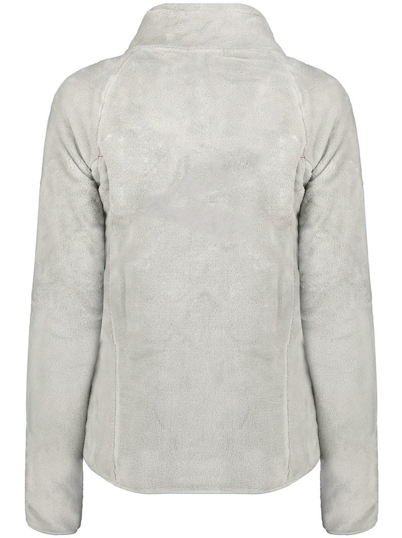 Giacca in pile con zip udilas – canadian peak Grigio chiaro - Kiabi