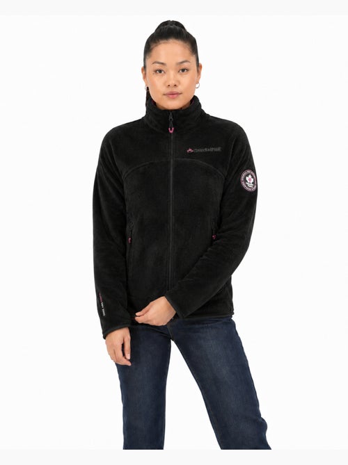 Giacca in pile con zip udilas – canadian peak - Kiabi Giacca in pile con zip udilas – canadian peak - Kiabi
